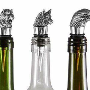 Wine Bottle Stoppers - 3Pack Decorative